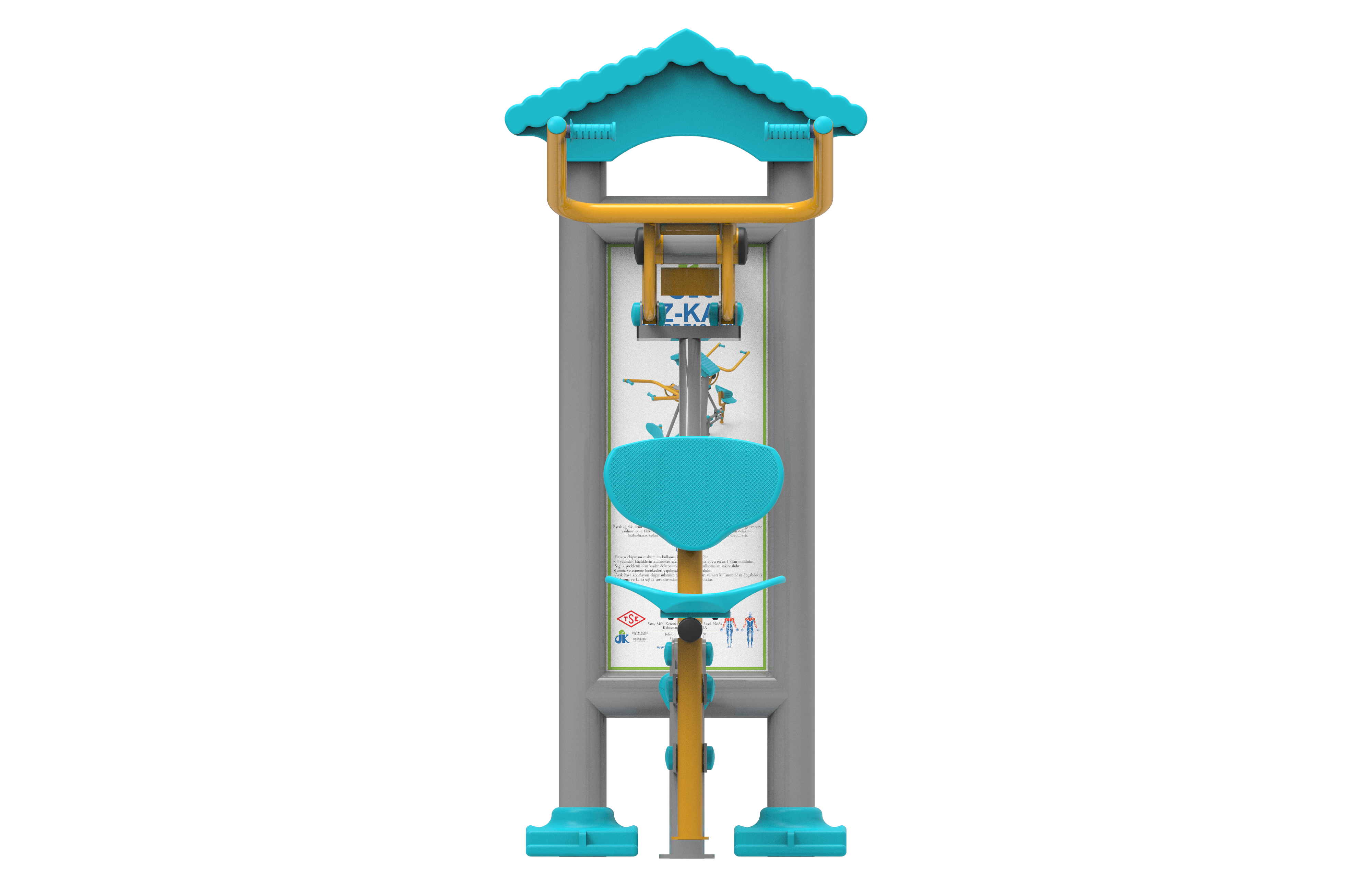 Vucut Gelistirme Aleti PF-211 | Dış Mekan Spor Aletleri | Erse Kent Mobilyaları